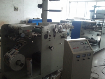 Printing Slitting Machine with Rotary Die Cutting