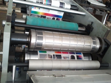 Printing Slitting Machine with Rotary Die Cutting