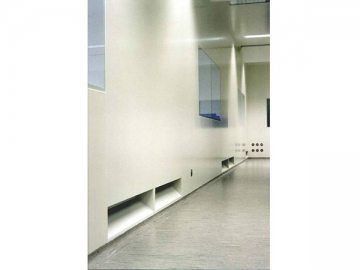 Metal Clip Connection Plasterboard Partition Clean Room Wall Panel System