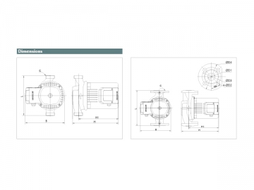 Non-adjustable Speed Circulator Pump