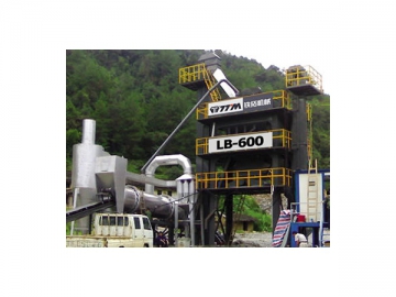 Asphalt Mixing Plant ( Separated Bins for Finished Products )