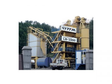 Asphalt Mixing Plant ( Separated Bins for Finished Products )