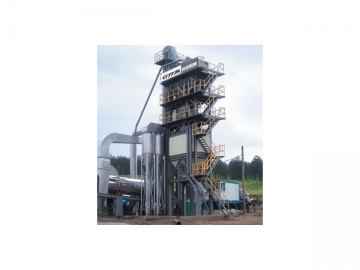 Asphalt Mixing Plant ( Integrated Bins for Finished Product )