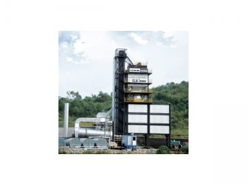 Asphalt Mixing Plant ( Integrated Bins for Finished Product )