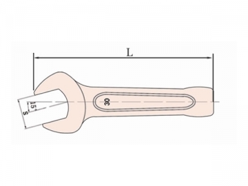141 Non Sparking Open End Striking Wrench