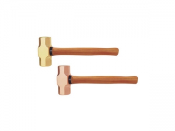 191G Non Sparking Sledge Hammer with Wooden Handle