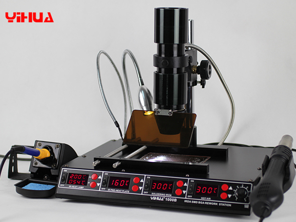 YIHUA-1000A,YIHUA-1000B Infrared BGA Rework Station 