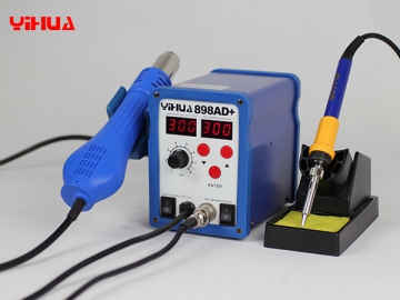 YIHUA-898AD /898BD/898BD  Series Hot Air Rework Station with Soldering Iron