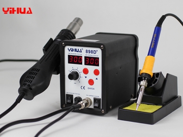 YIHUA-898D/898D  Series Hot Air Rework Station with Soldering Iron