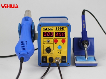 YIHUA-899D/899D  Hot Air Rework Station with Soldering Iron