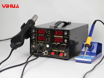 YIHUA-853DA/853D/853D  Soldering Rework Station with Power Supply