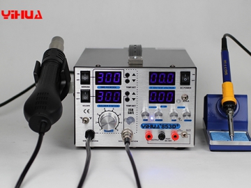 YIHUA-853DA/853D/853D  Soldering Rework Station with Power Supply
