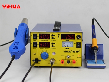 YIHUA-853DA/853D/853D  Soldering Rework Station with Power Supply