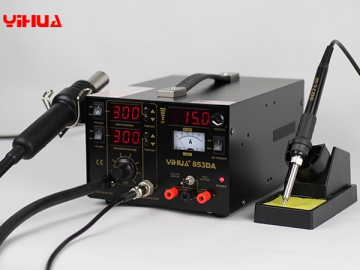 YIHUA-853DA/853D/853D  Soldering Rework Station with Power Supply