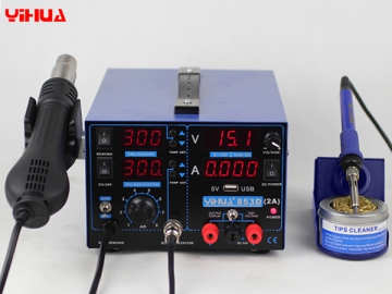 YIHUA-853DA/853D/853D  Soldering Rework Station with Power Supply