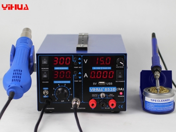 YIHUA-853DA/853D/853D  Soldering Rework Station with Power Supply