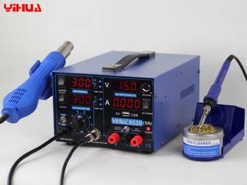 YIHUA-853DA/853D/853D  Soldering Rework Station with Power Supply