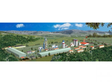 1500 Ton Cement Processing Line