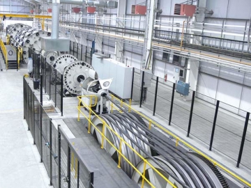 KJY Cradle Type Steel Wire Armoring Machine