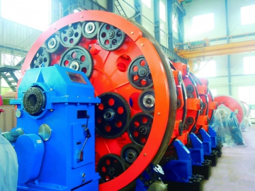 KJY Cradle Type Steel Wire Armoring Machine