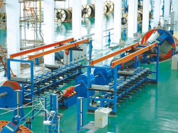 Power Cable Steel Wire Armoring Machine