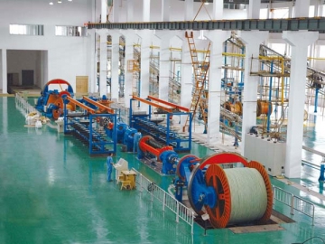 Power Cable Steel Wire Armoring Machine