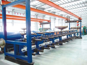 Power Cable Steel Wire Armoring Machine