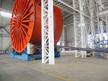 Flat Steel Wire Armoring Machine