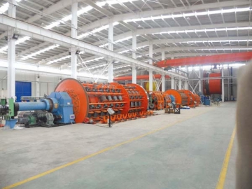 Flat Steel Wire Armoring Machine