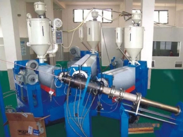 Three-layer Cross-linked Cable Extrusion Line