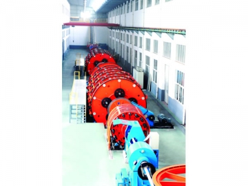 CYL Vertical Type Laying Up And Steel Wire Armoring Machine