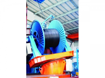 CYL Vertical Type Laying Up And Steel Wire Armoring Machine