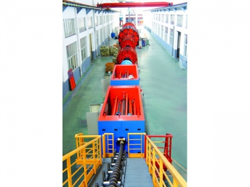 CYL Vertical Type Laying Up And Steel Wire Armoring Machine