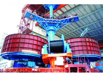 CYL Vertical Type Laying Up And Steel Wire Armoring Machine