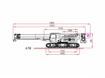 SMQ750A Telescopic Crawler Crane