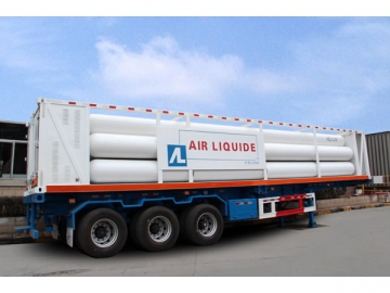 Tube Trailer, Tube Skid <small>(For Industrial Gas Transportation)</small>
