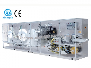 CD-251 Automatic High Speed Single Piece Wet Wipe Machine
