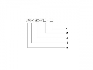 Earthing Switch <small>(EK6 Indoor High Voltage Earthing Switch)</small>