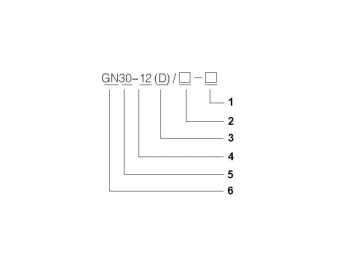 Disconnector <small>(GN30-12 Indoor High Voltage Disconnect Switch)</small>