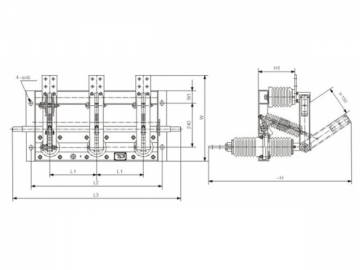 Disconnector <small>(GN19-12 Indoor High Voltage Disconnect Switch)</small>