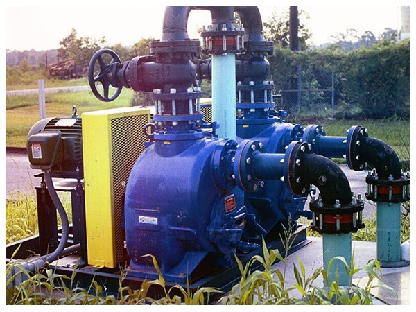 self priming pump working