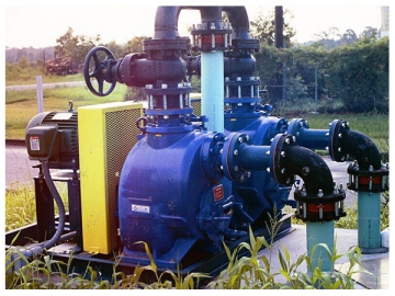 Self Priming Sewage Pump