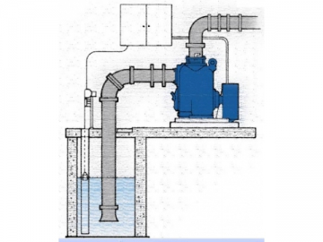 Self Priming Sewage Pump