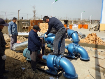 Horizontal Mixed-Flow Pump