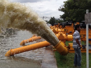 Flood Drainage Project in Thailand