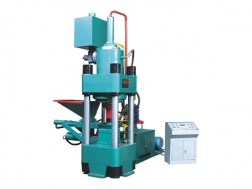 Copper Chip Briquetting Press