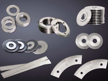 Machine Knives and Blades<small>(Slitting Blades and Knives for Cutting Tissue Paper)</small>