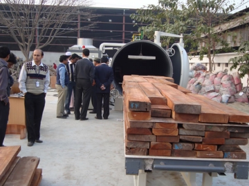 Vacuum Kiln <small>For Hardwood and Rosewood Drying</small>