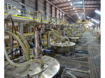 SGZ Three-column Automatic Bottom Discharge Scraper Centrifuges