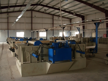 Wall Panel Production Line, Stationary Type
